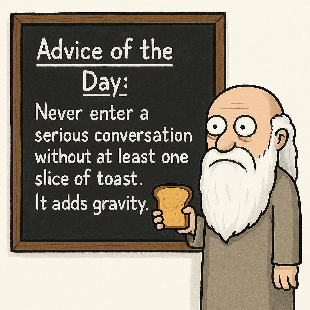 Advice of the Day: Strategic Toast Deployment