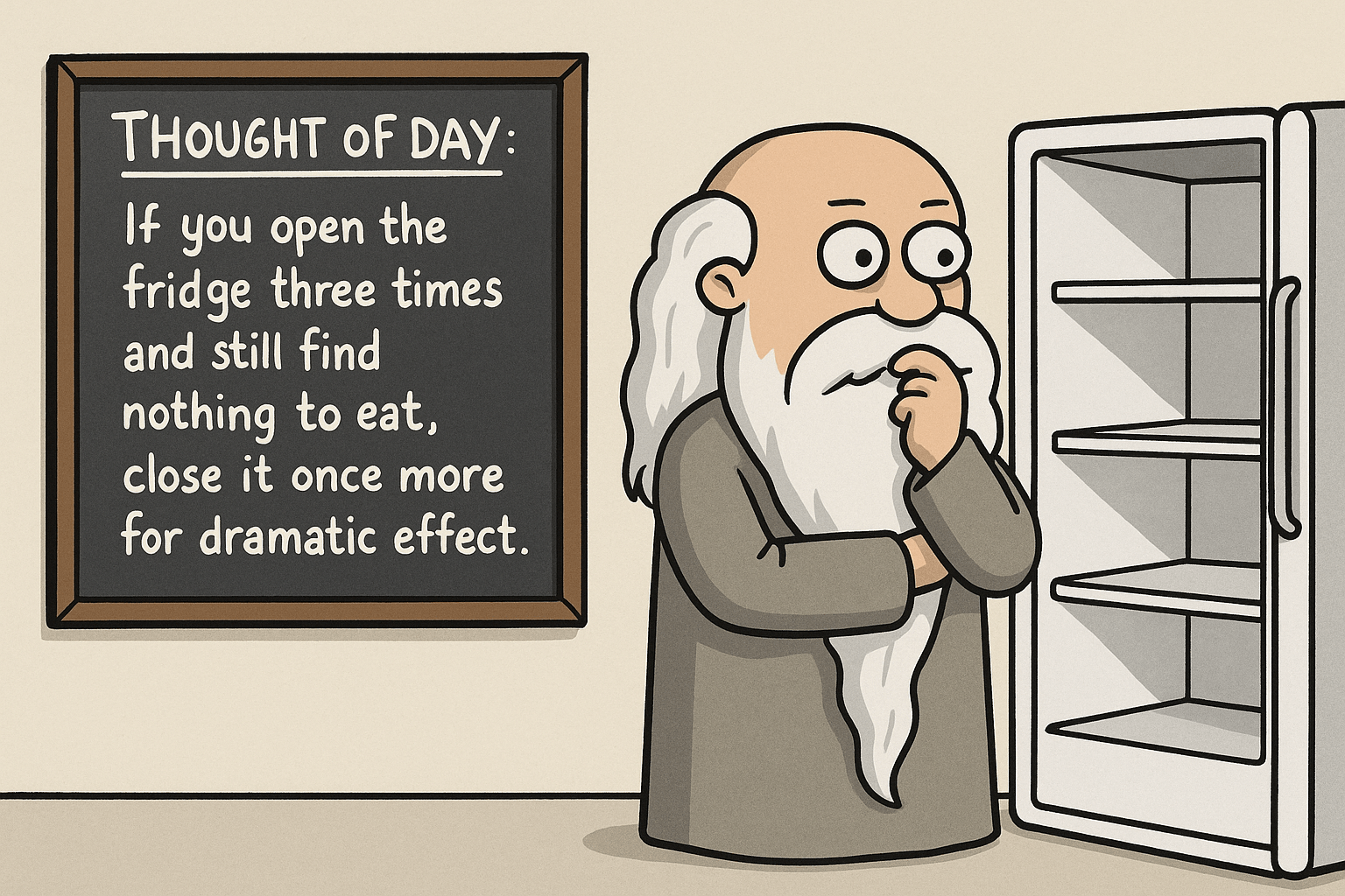 Thought of the Day: The Fridge Door Principle