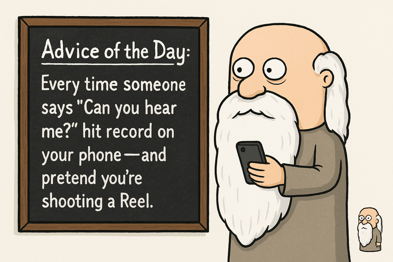 Advice of the Day: The Reel‑Ready Reaction