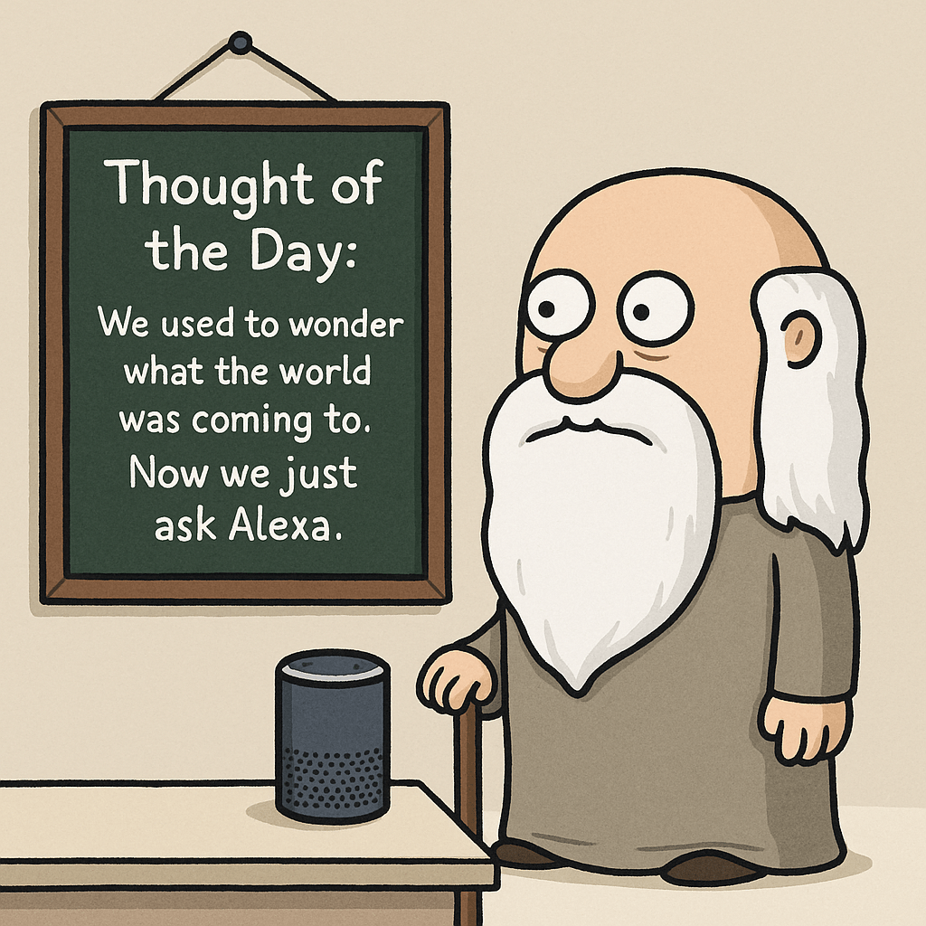 Thought of the Day: The Curious Case of Collective Shrugging