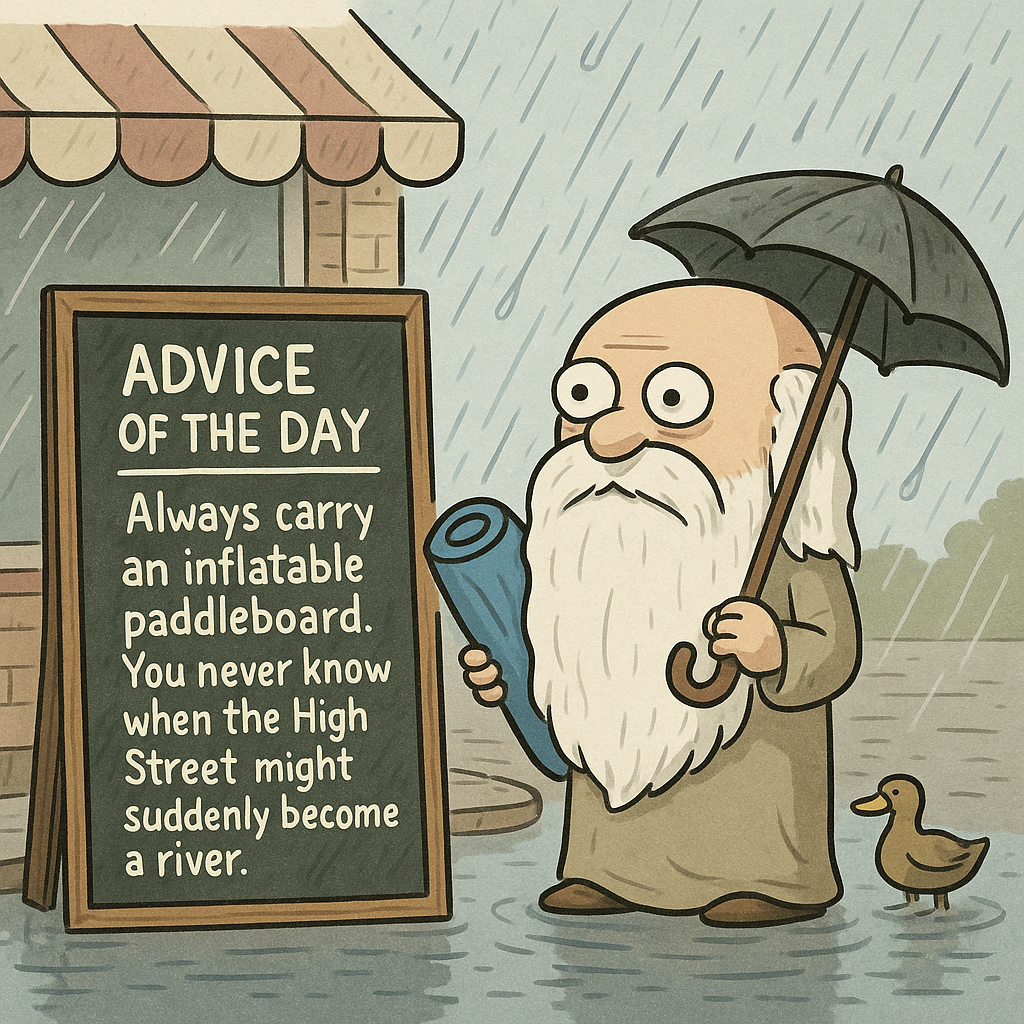 Useless Tips Advice of the Day: Paddleboards – The Sage Page