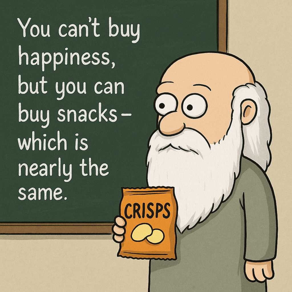 Thought of the Day: Snacks and Happiness