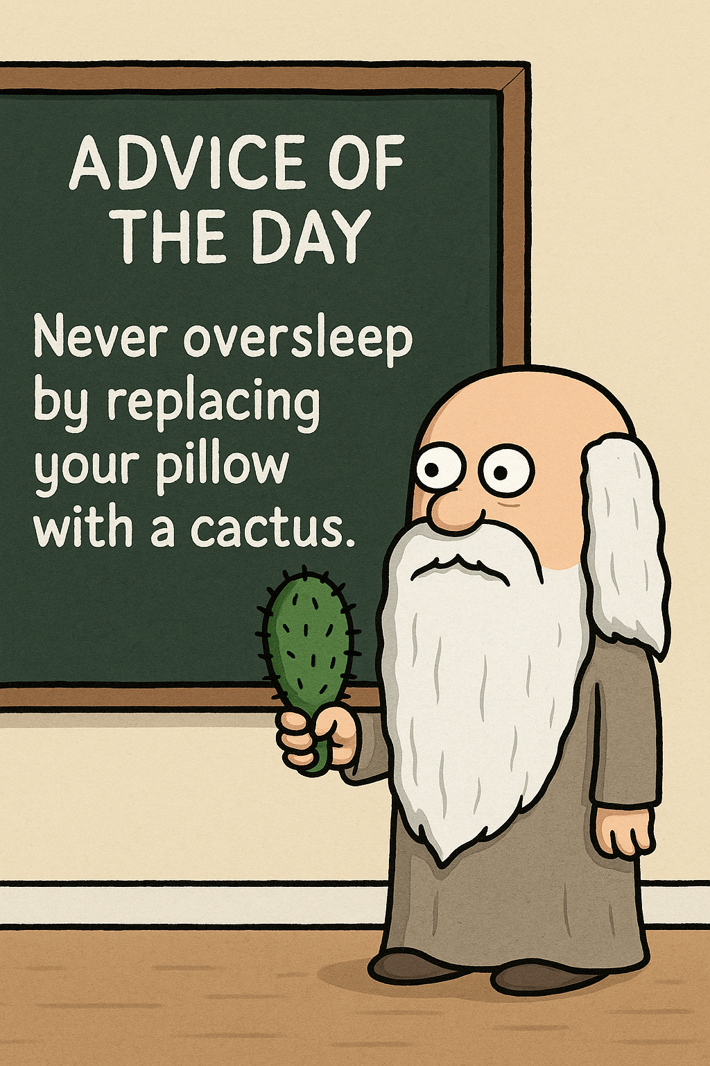 Advice of the Day: Prickly Alarm