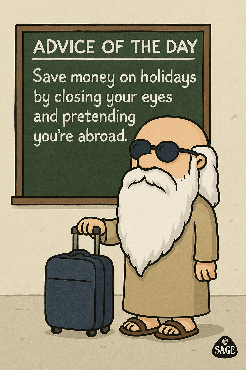 Advice of the Day: Holiday at Home