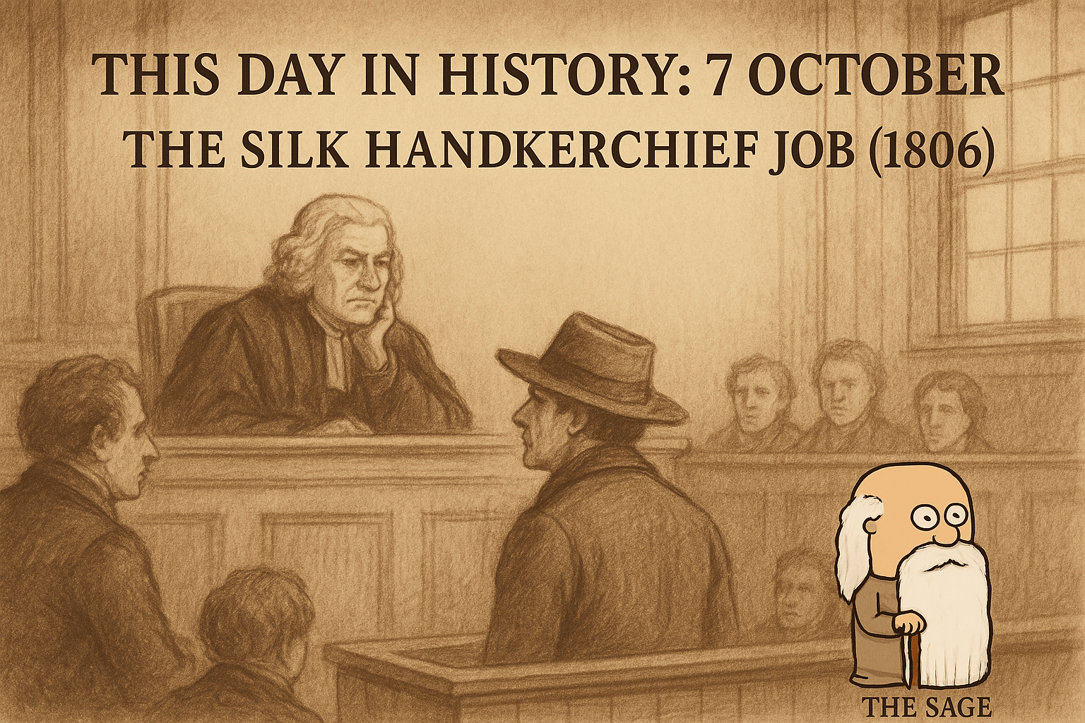 This Day in History: 7 October — The Silk Handkerchief Job (1806)