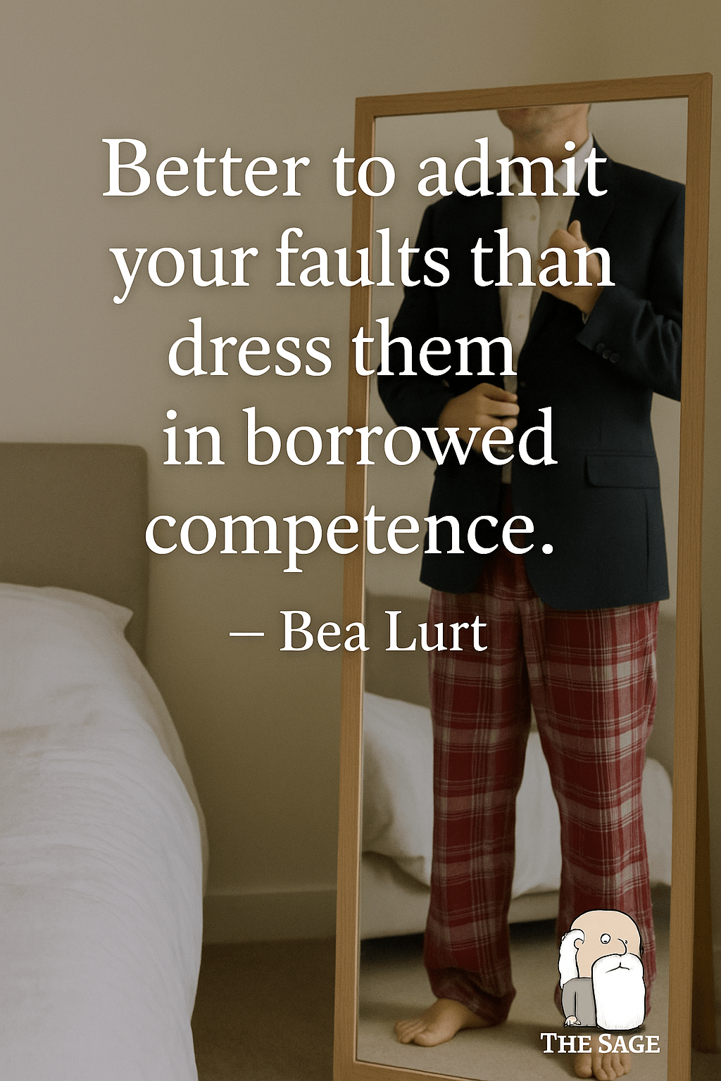 Quote of the Day: Bea Lurt on Pretence