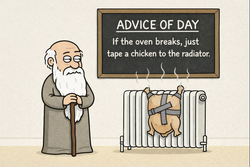 Advice of the Day: Emergency Cooking