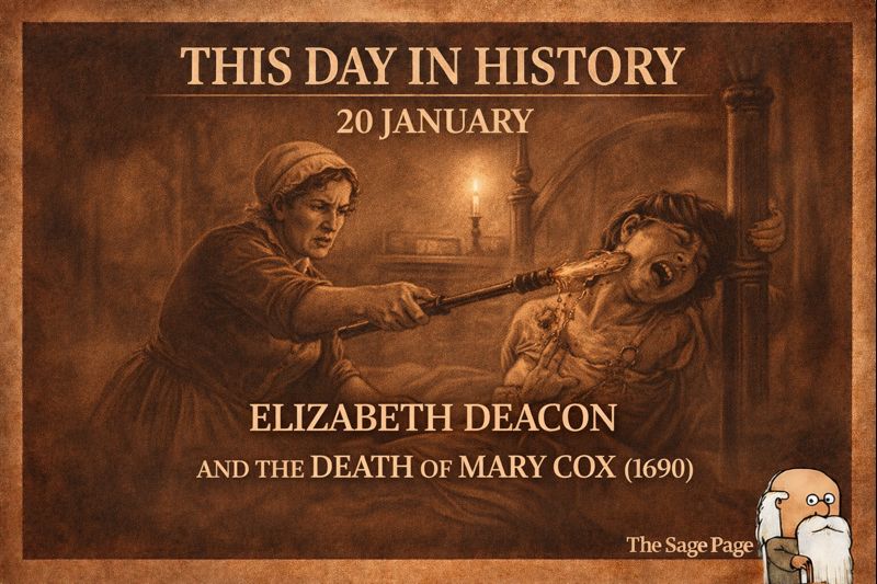 This Day in History: 20 January 1690