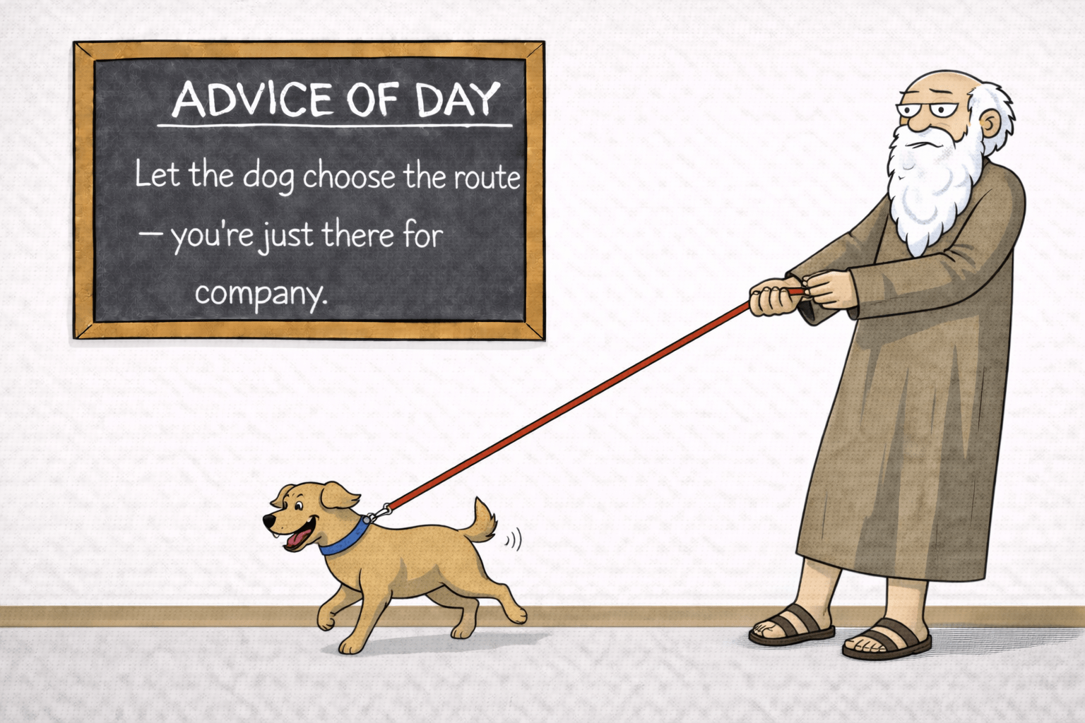 Advice of the Day: Dog Walking Authority