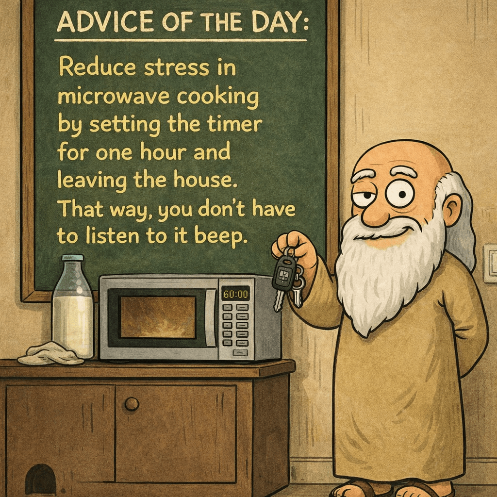 Advice of the Day: Mastering Microwave Cooking