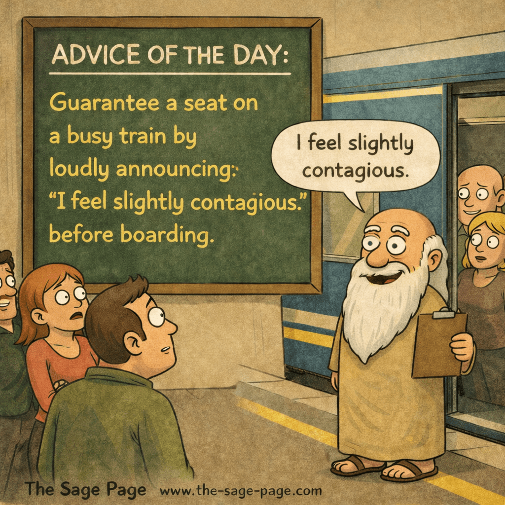 Advice of the Day: Catching a Train