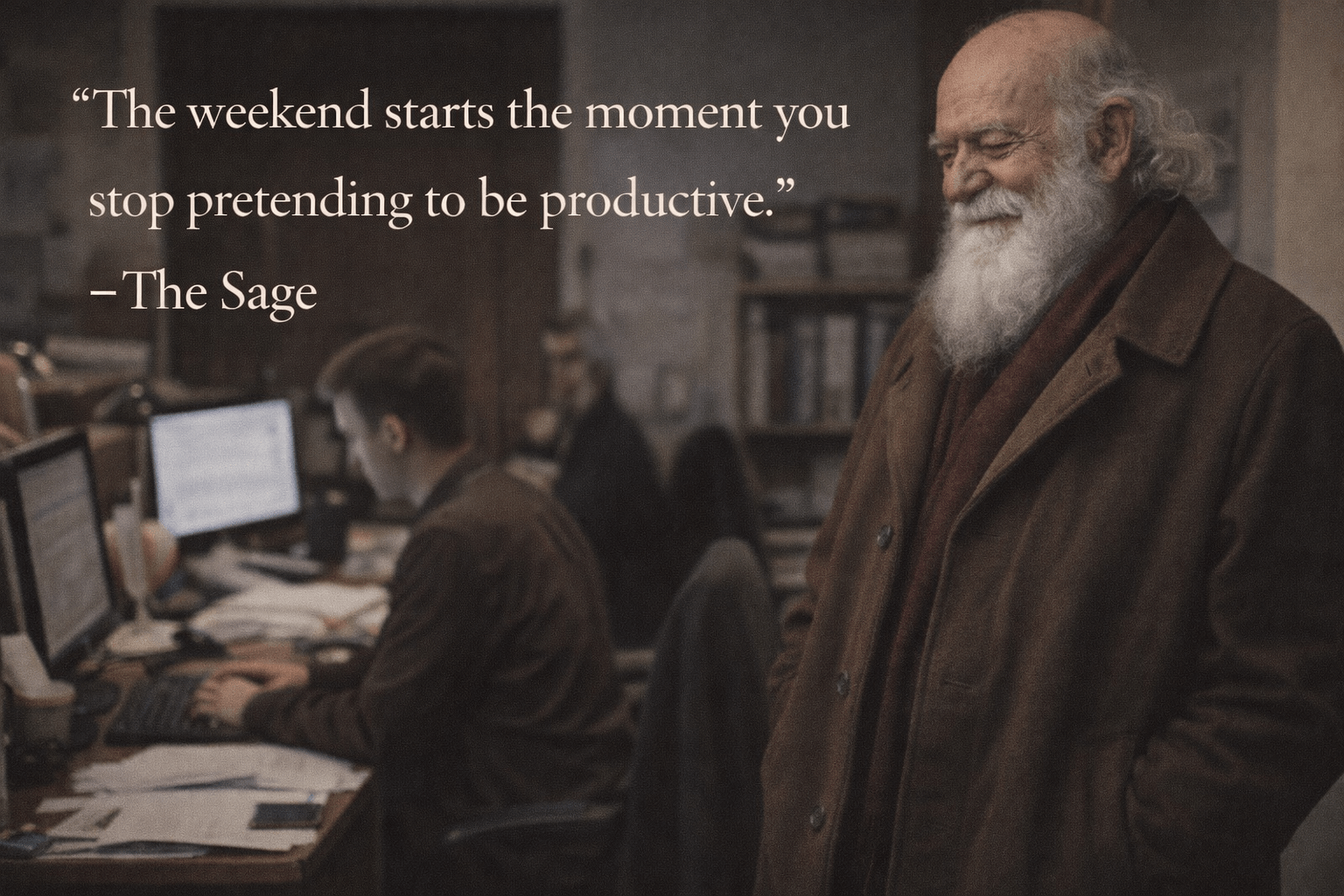 Quote of the Day: The True Beginning of the&nbsp;Weekend