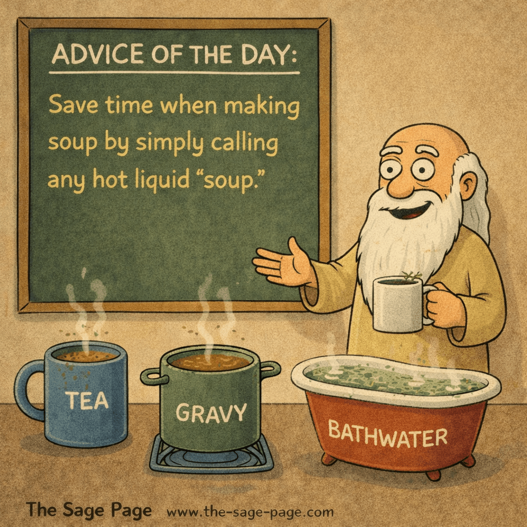 Advice of the Day: Making&nbsp;Soup