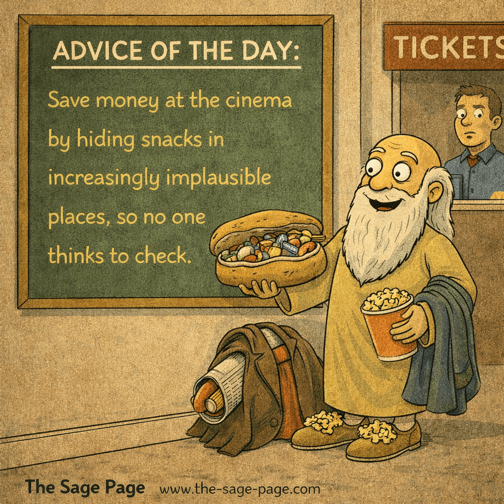 advice of the day cinema