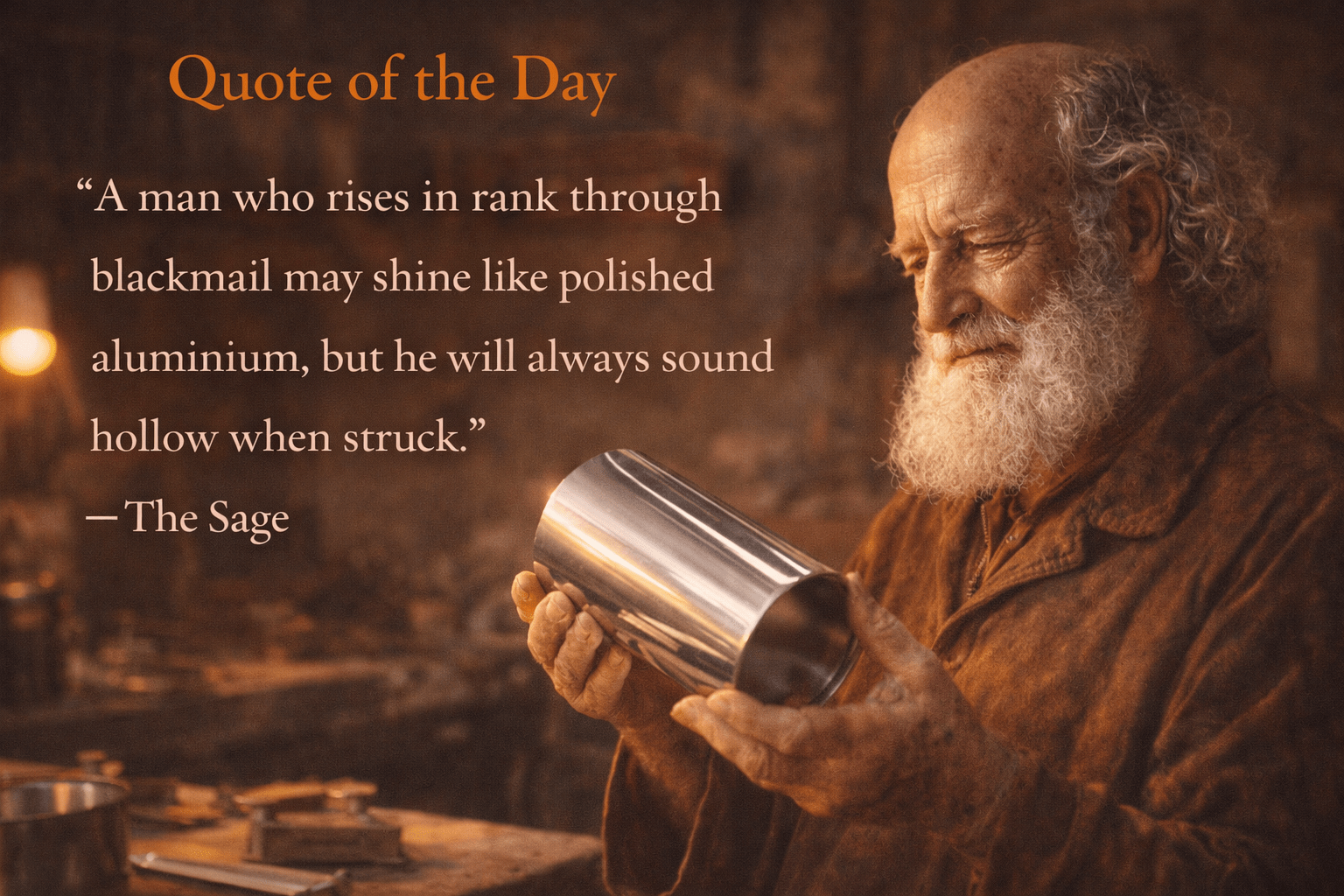 Quote of the Day: Hollow Men
