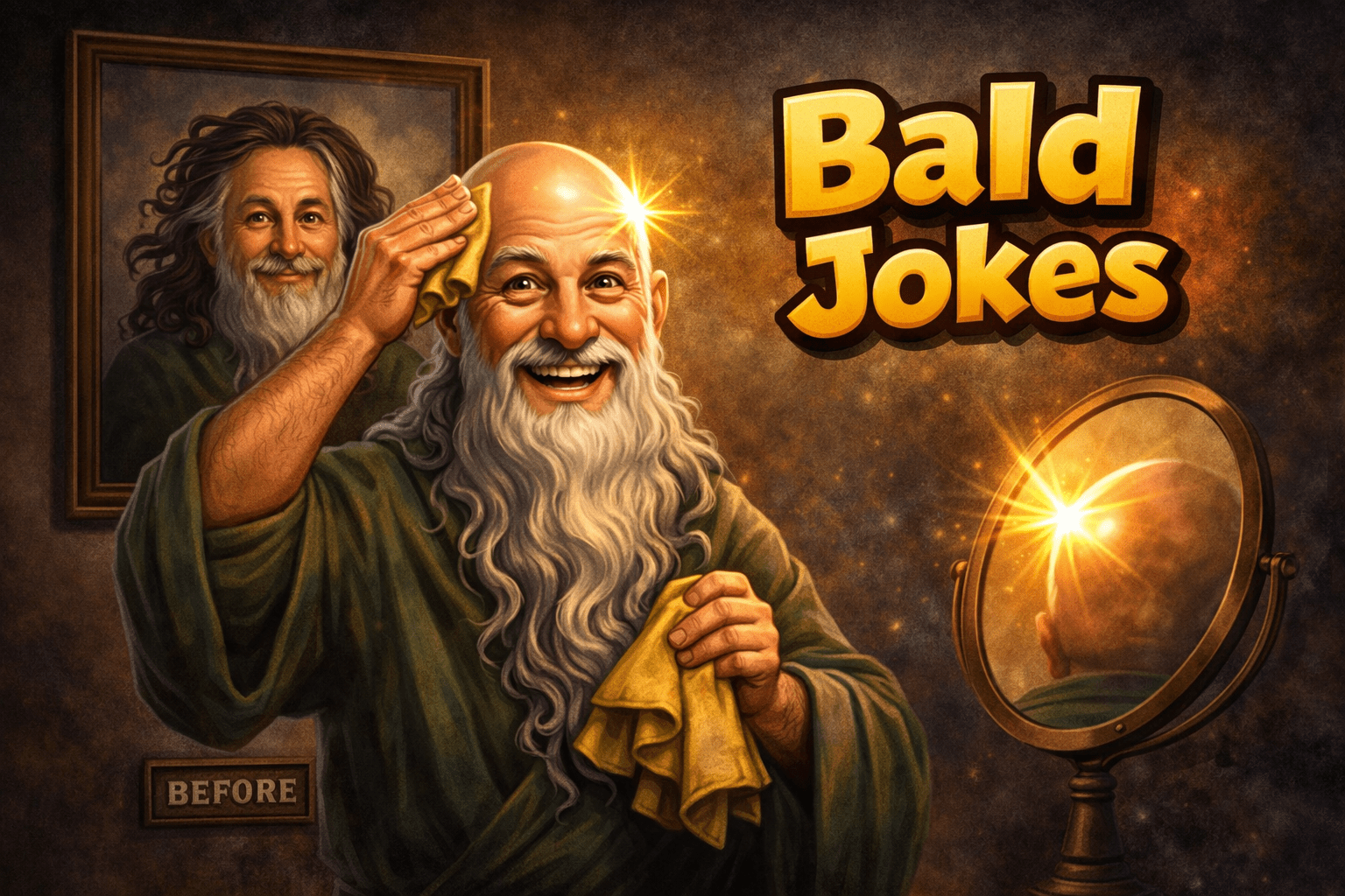 Bald jokes