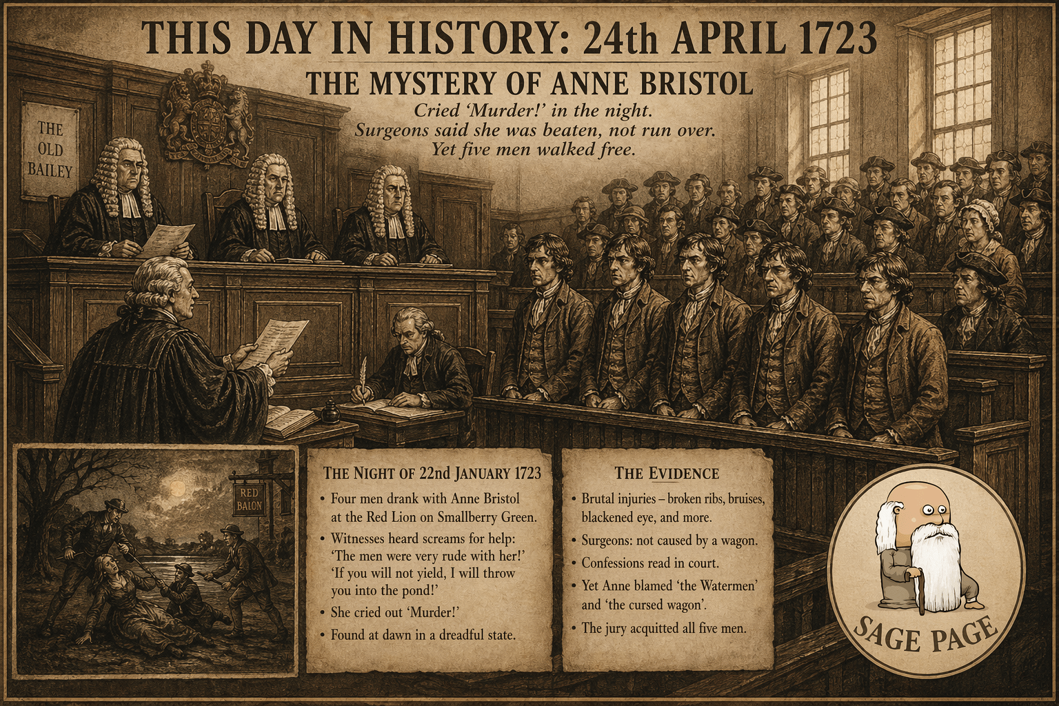 This Day in History 24 April 1723