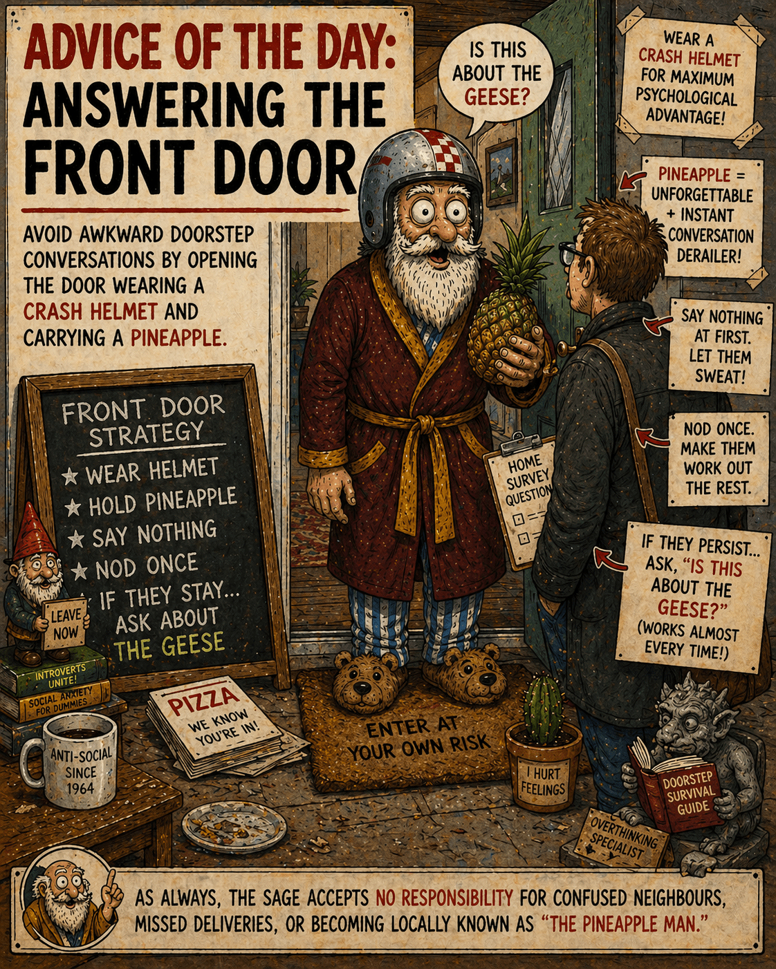 Advice of the Day: Answering the Front Door