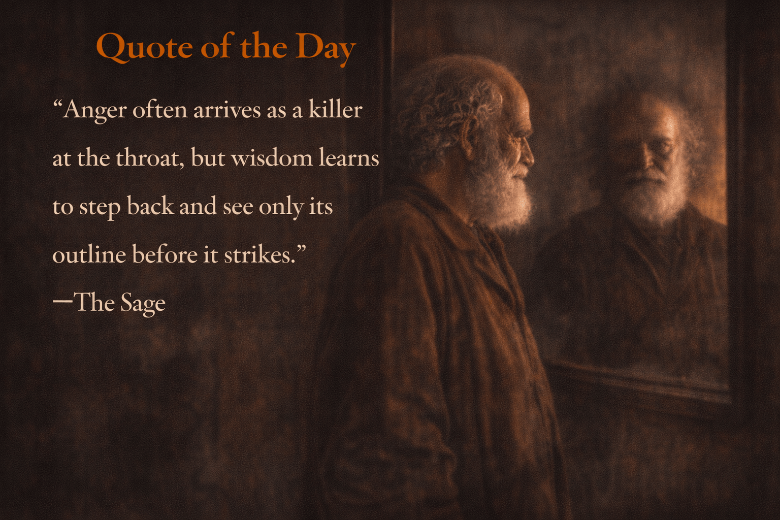 Quote of the Day Anger