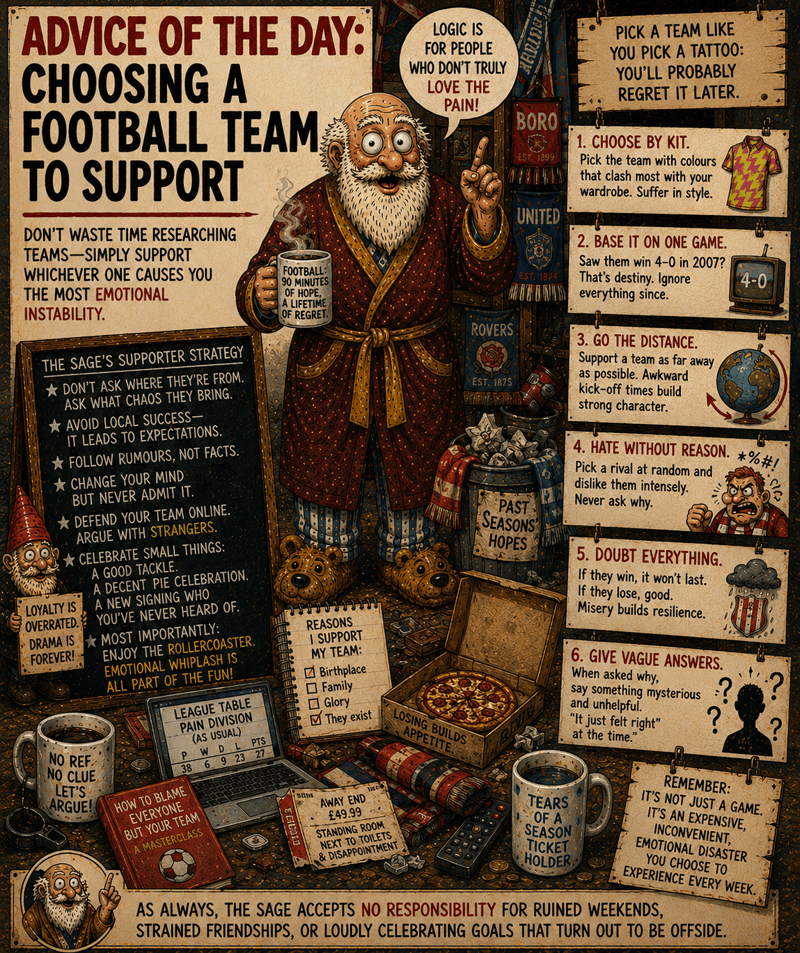 Advice of the Day: Choosing a Football Team to Support