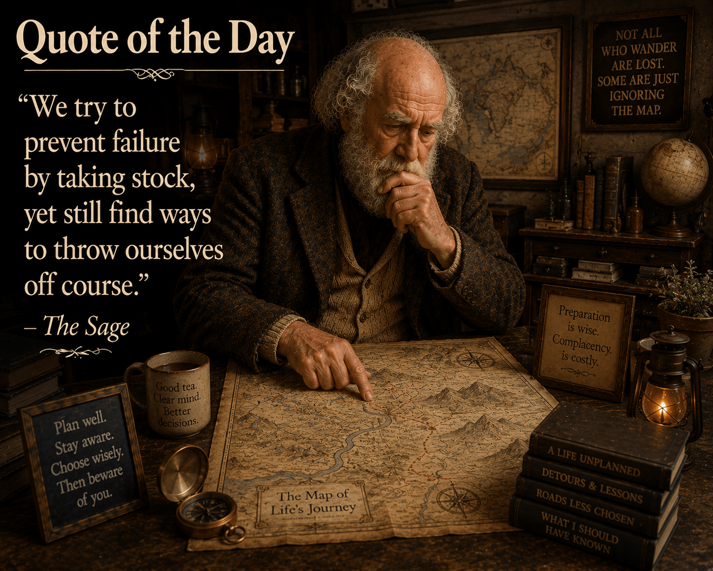 Quote of the Day: Staying on Course