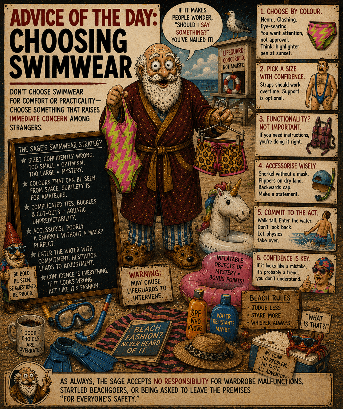 Advice of the Day: Choosing Swimwear