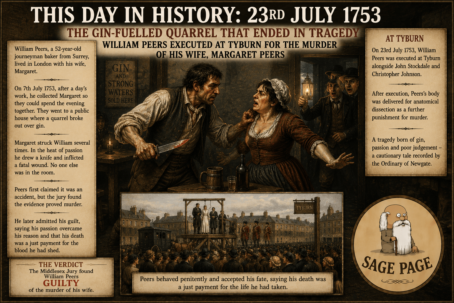 This Day in History – 23rd July 1753