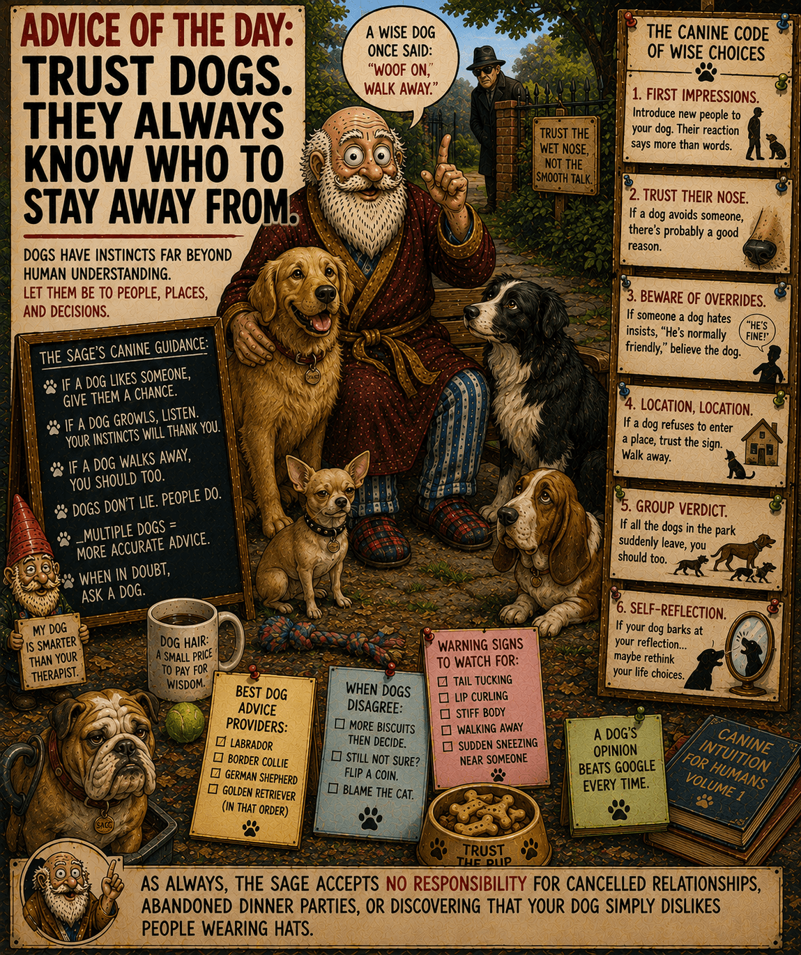 Advice of the Day: Trusting Dogs