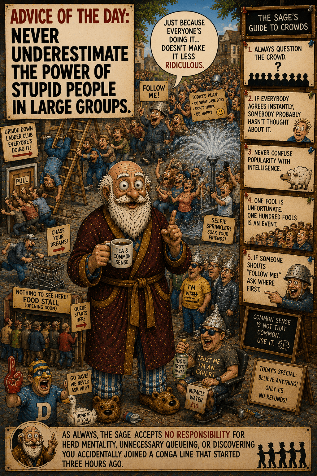 Advice of the Day: The Wisdom of Crowds