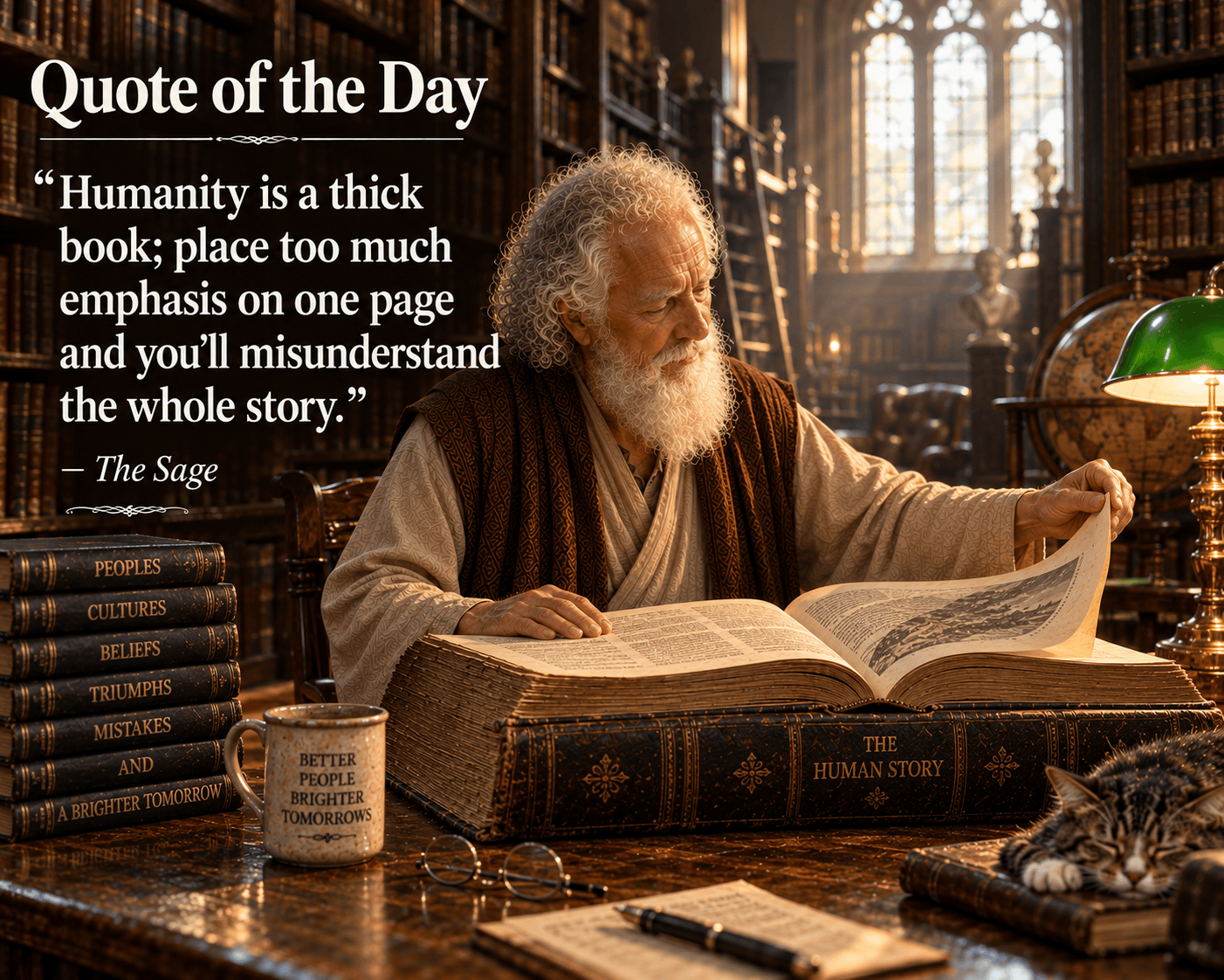 Quote of the Day: Humanity