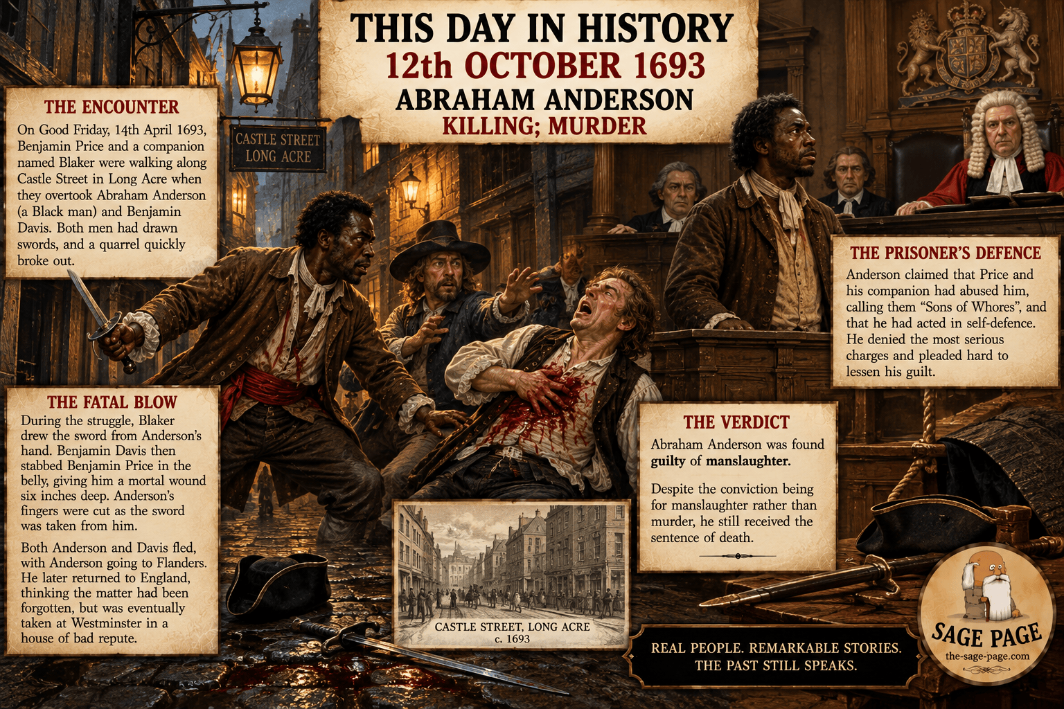 This Day in History – 12th October 1693